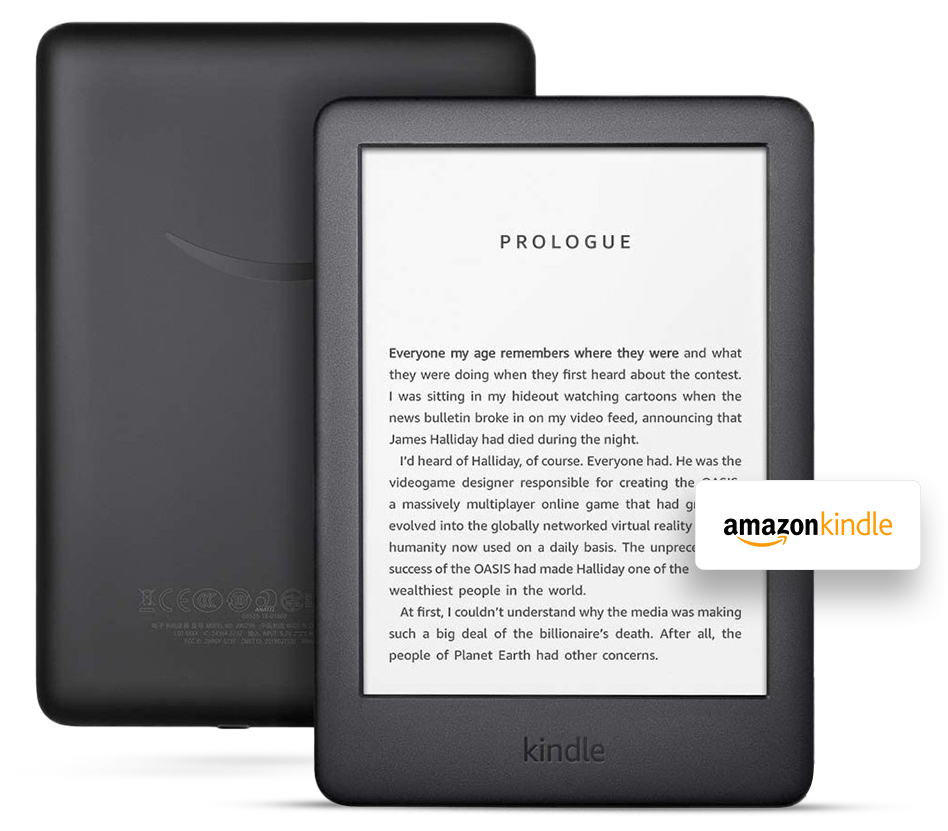 a tablet screen showing the page of an ebook