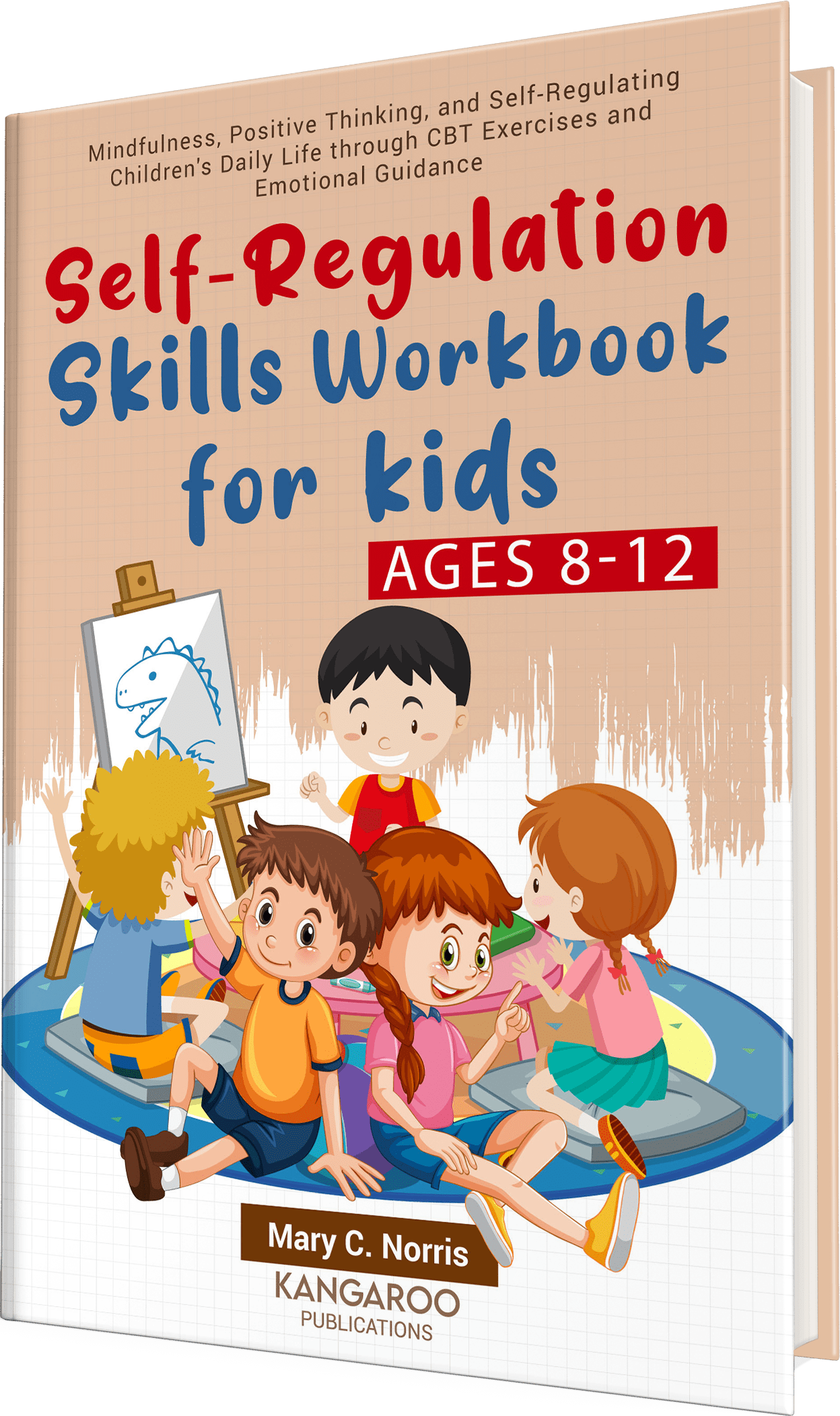 Book cover of "self-regulation skills workbook for kids" book