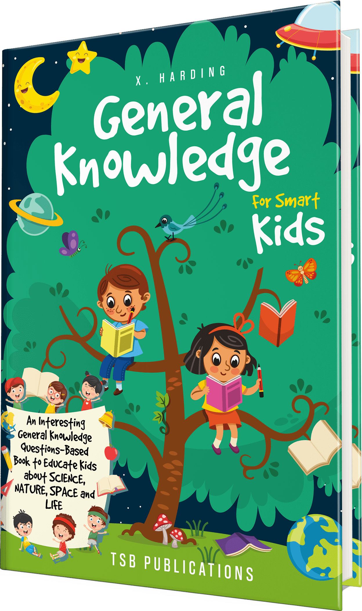 Book cover of "general knowledge for smart kids" book