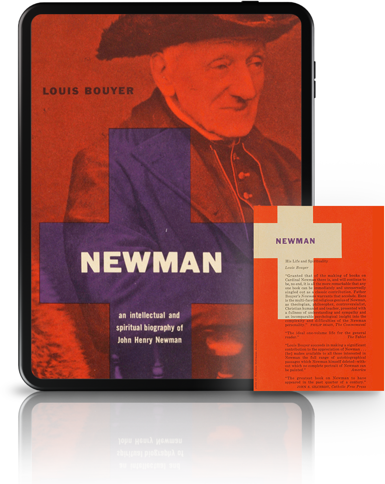 Book cover of "Newman" book, that is based on memoir autobiography